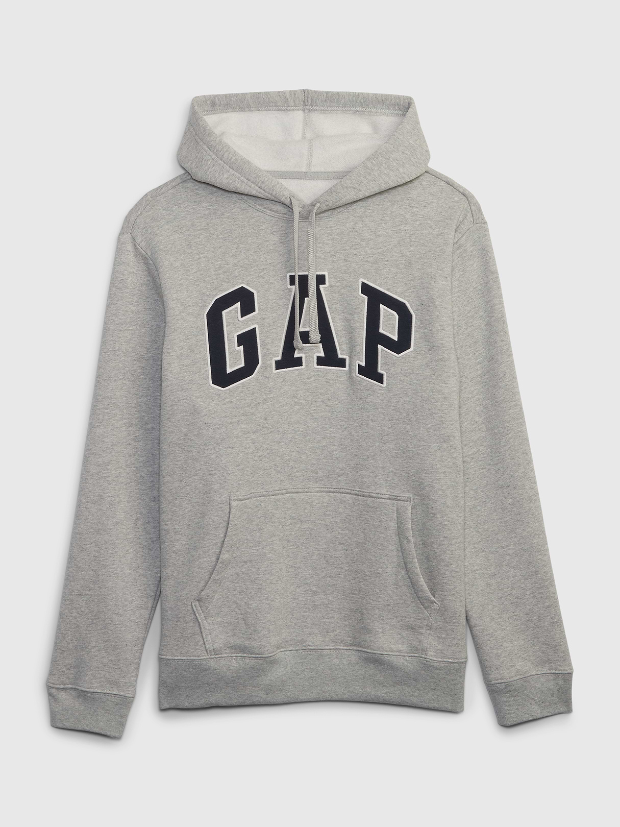 Adult VintageSoft Arch Logo Hoodie - heather grey