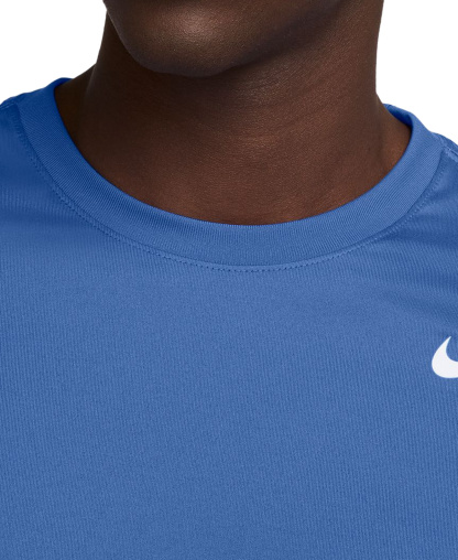Nike Men's Legend Returns Crewneck T-Shirt - Comet Blue/White