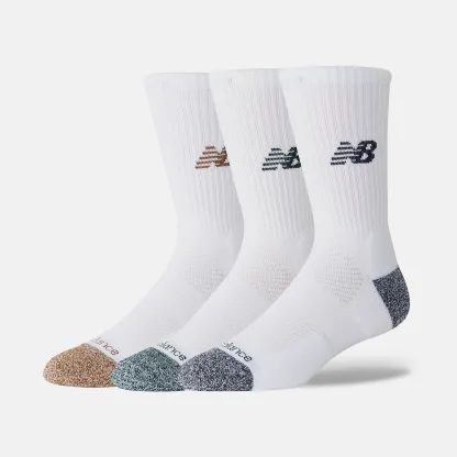 New Balance Active Crew Socks 3 Pack, LAS35203AS9