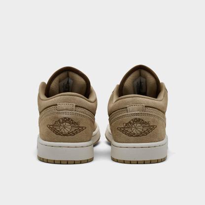 Women's Air Jordan Retro 1 Low Casual Shoes - Legend Medium Brown/Chalk/Light British Tan - view 4