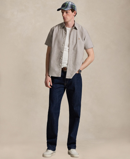 Polo Ralph Lauren Men's Classic-Fit Oxford Shirt - Nutmeg Brown