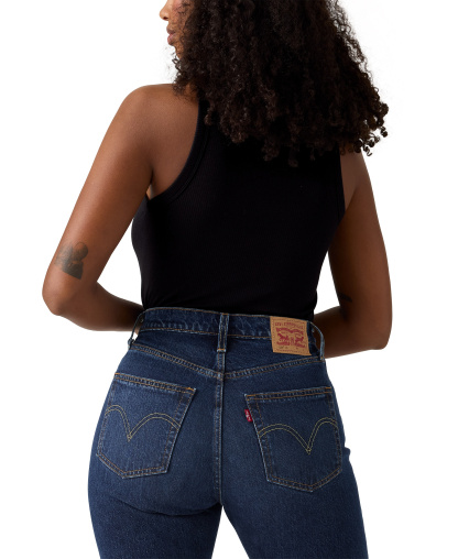 Levi's Women's 501 Curve High-Rise Straight-Leg Jeans - Mild Salsa