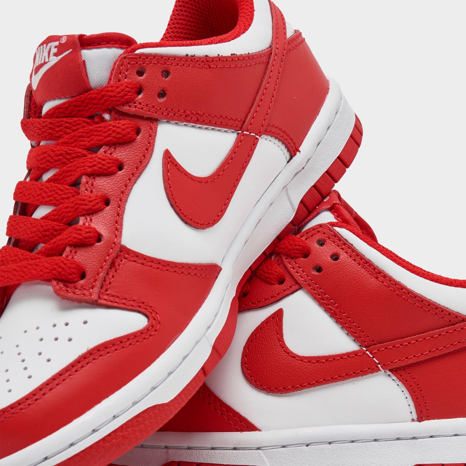 Big Kids' Nike Dunk Low Casual Shoes - White/Black/White (FB9109-119)