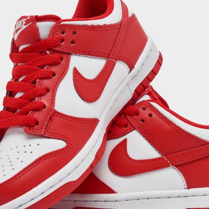 Big Kids' Nike Dunk Low Casual Shoes - White/Black/White (FB9109-119)