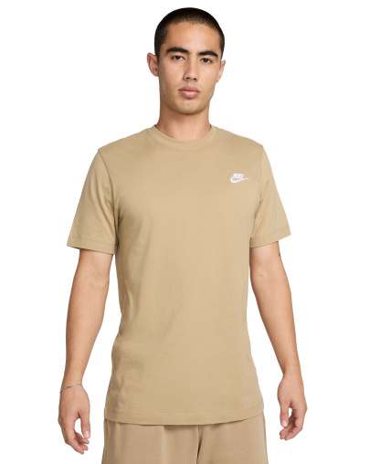 Nike Men's Sportswear Club Crewneck T-Shirt - Parachute Beige