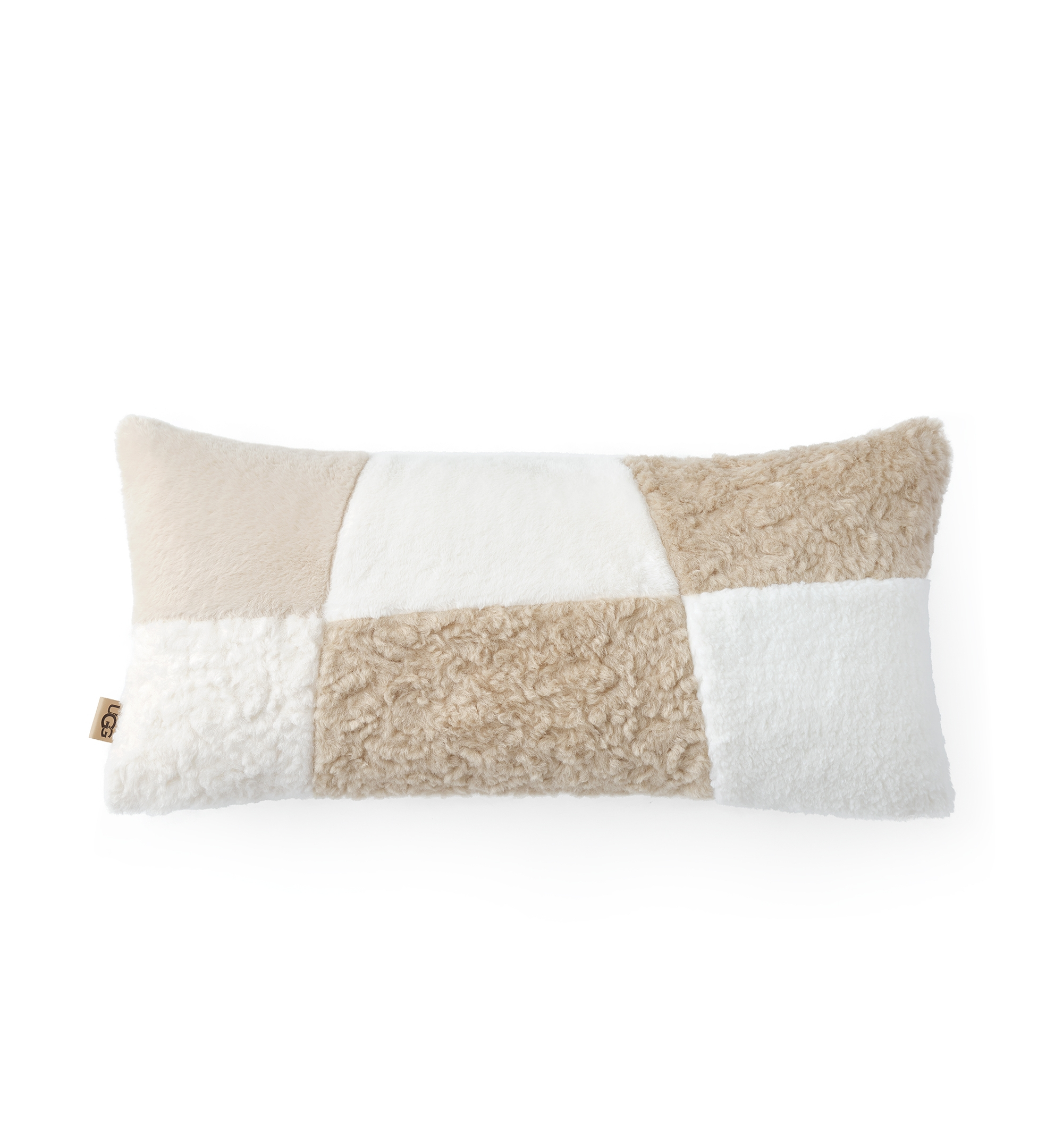 UGG® Sibel Textured Decorative Pillow, 14" x 30" - Cream