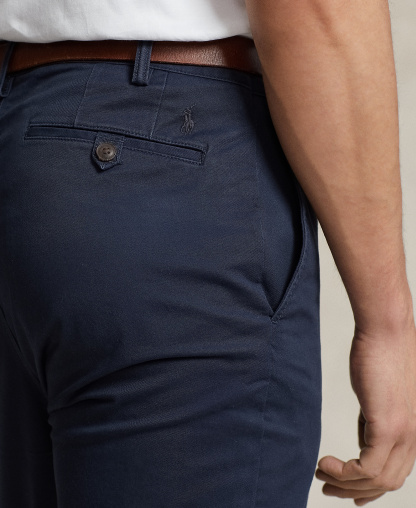 Polo Ralph Lauren Men's Big & Tall Stretch Classic-Fit Twill Pants - Nautical Ink