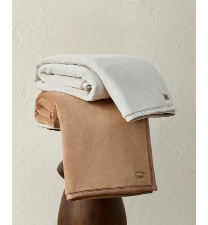 UGG® Salt Creek Reversible Throw, 50" x 70" - Bluff
