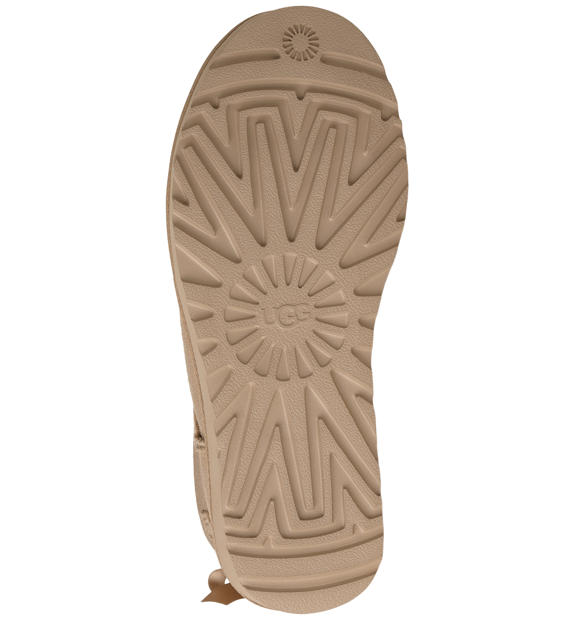 UGG® Women's Ultra Mini Bailey Bow Round Toe Booties - Sand