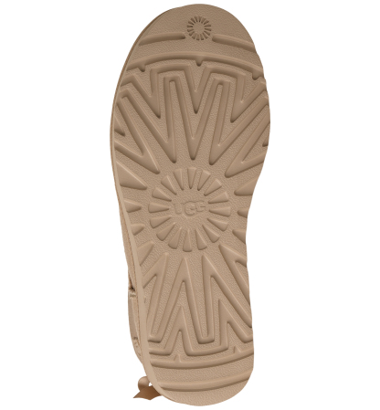 UGG® Women's Ultra Mini Bailey Bow Round Toe Booties - Sand