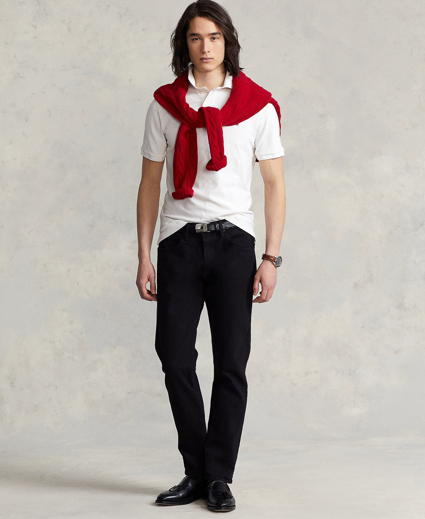 Polo Ralph Lauren Men's Hampton Relaxed Straight Jeans - Hudson Black