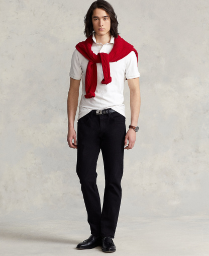 Polo Ralph Lauren Men's Hampton Relaxed Straight Jeans - Hudson Black