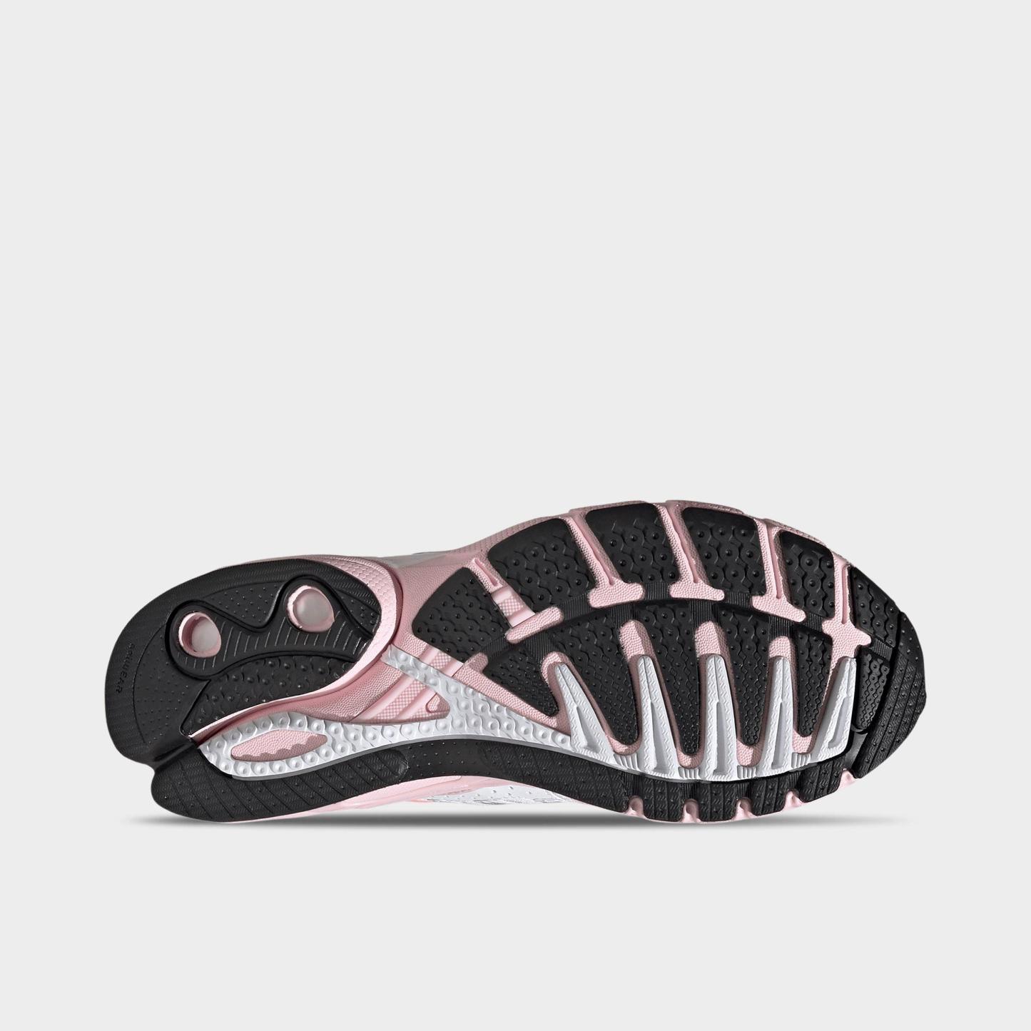 Women's adidas Adistar Control 5 Pony Print Casual Shoes - Part 2 - Clear Pink/Cloud White/Lucid Pink - Bottom view