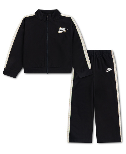 Nike Girls' 4-6X Retro Remix Jacket and Pants, 2-Piece Set - Black