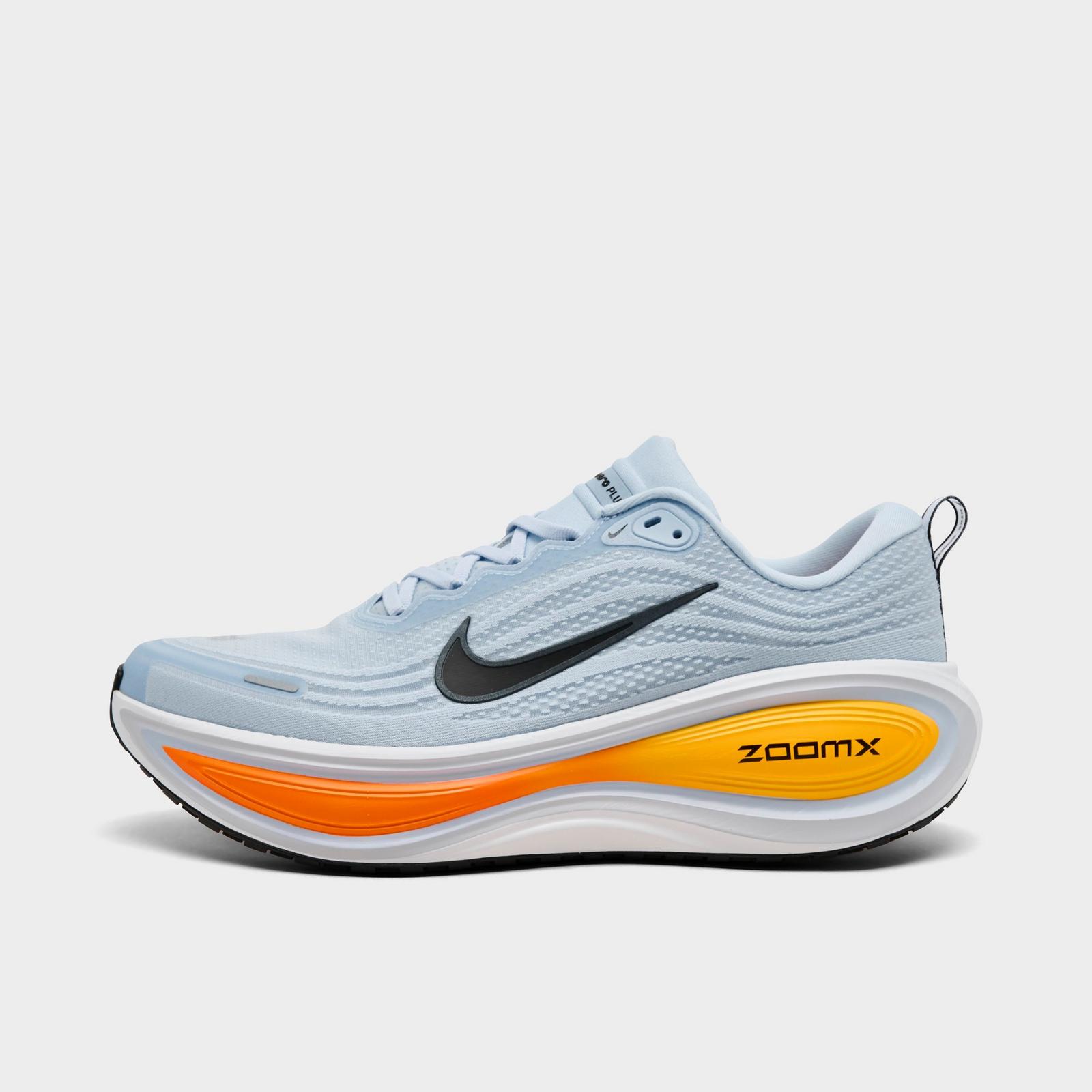 Men's Nike Vomero Plus Running Shoes - Hydrogen Blue/White/Total Orange/Black
