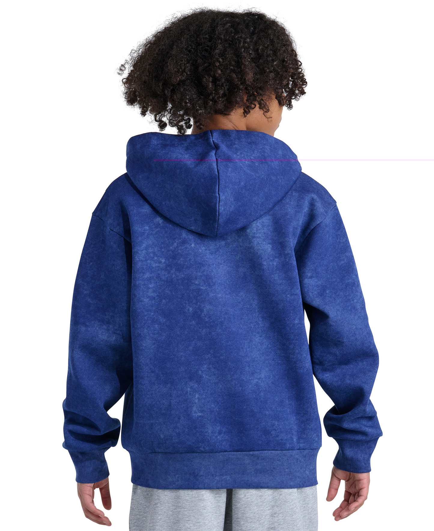 adidas Boys' 8-20 Long-Sleeve Hoodie - Dark Blue