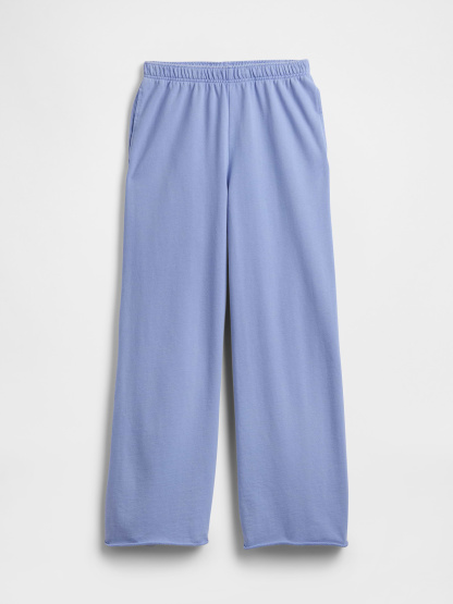 Mid Rise VintageSoft Terry Loose Sweatpants - Moonstone blue