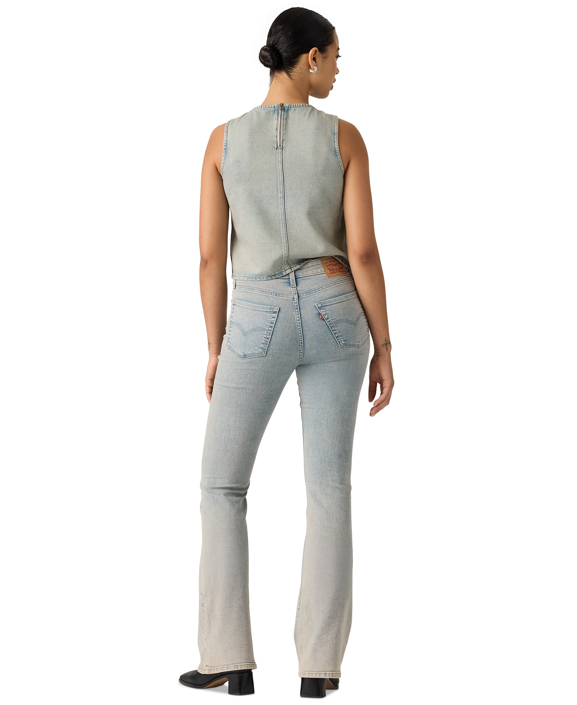 Levi's Women's 726 High-Rise Slim Fit Flare Jeans - Mine Time Str