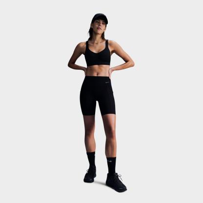 Women's Nithtke Dri-FIT Indy High Support Sports Bra - Black/Black/Black