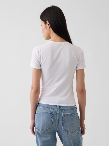CloseKnit Jersey T-Shirt - Fresh white