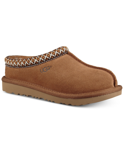 UGG® Kids Tasman II Clog Round Toe Slippers - Chestnut