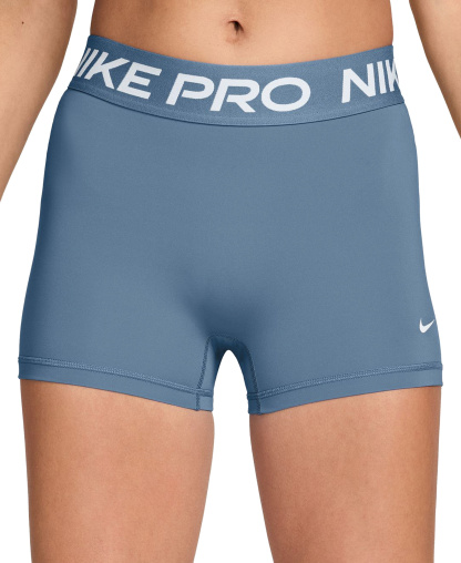 Nike Women's Mid-Rise Biker Shorts - Black/Pink Rise/white