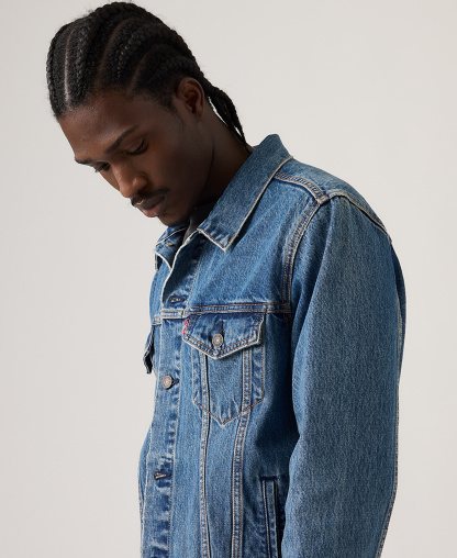 Levi's Men's Regular-Fit Non-Stretch Denim Trucker Jacket - Second String