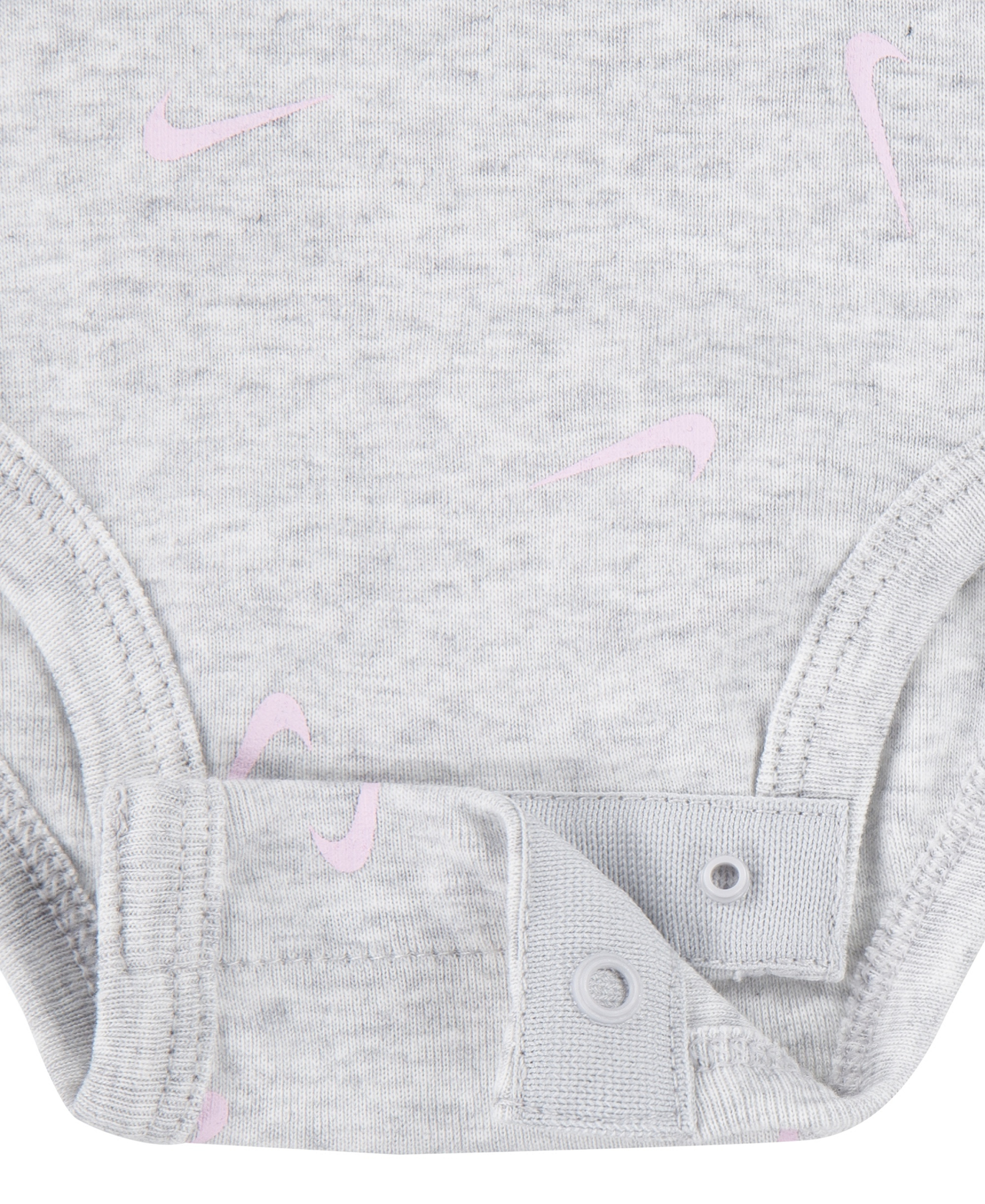 Nike Baby Boys' and Girls' Crewneck Bodysuits and Pants, 3-Piece Set - Gray/Pink