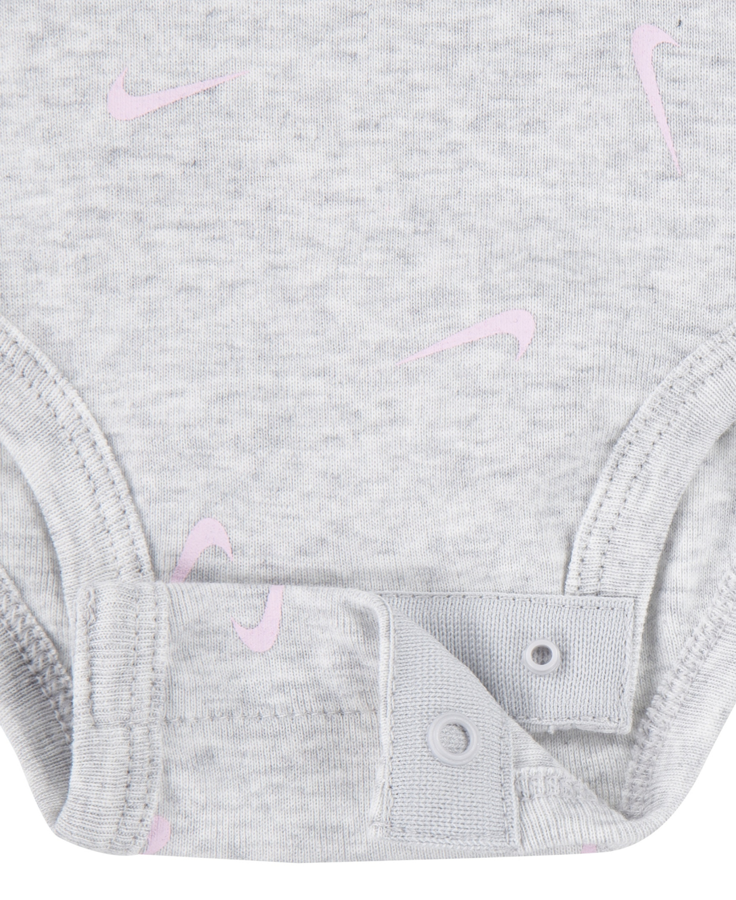 Nike Baby Boys' and Girls' Crewneck Bodysuits and Pants, 3-Piece Set - Gray/Pink