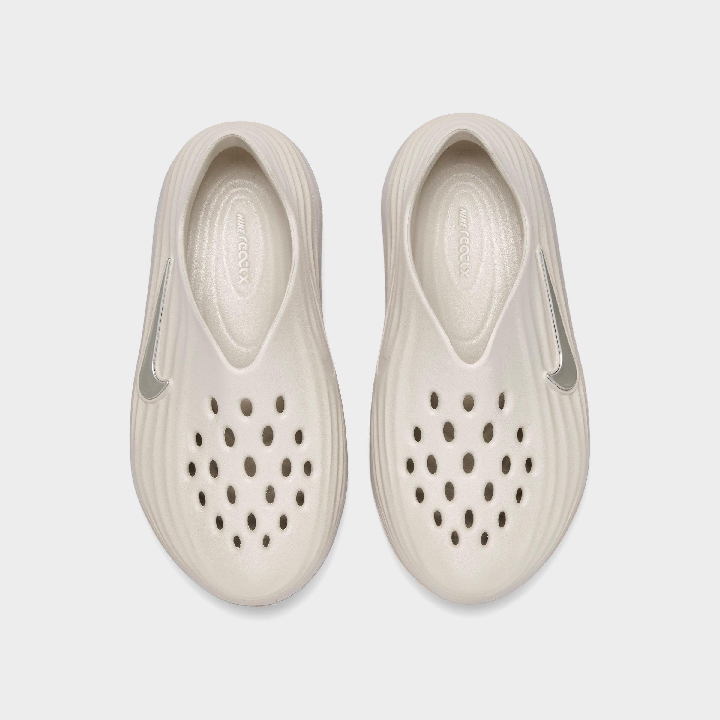 Big Kids' Nithtke ReactX Rejuven8 Recovery Casual Shoes - Moon Particle/Light Orewood Brown/Light Orewood Brown - Top view
