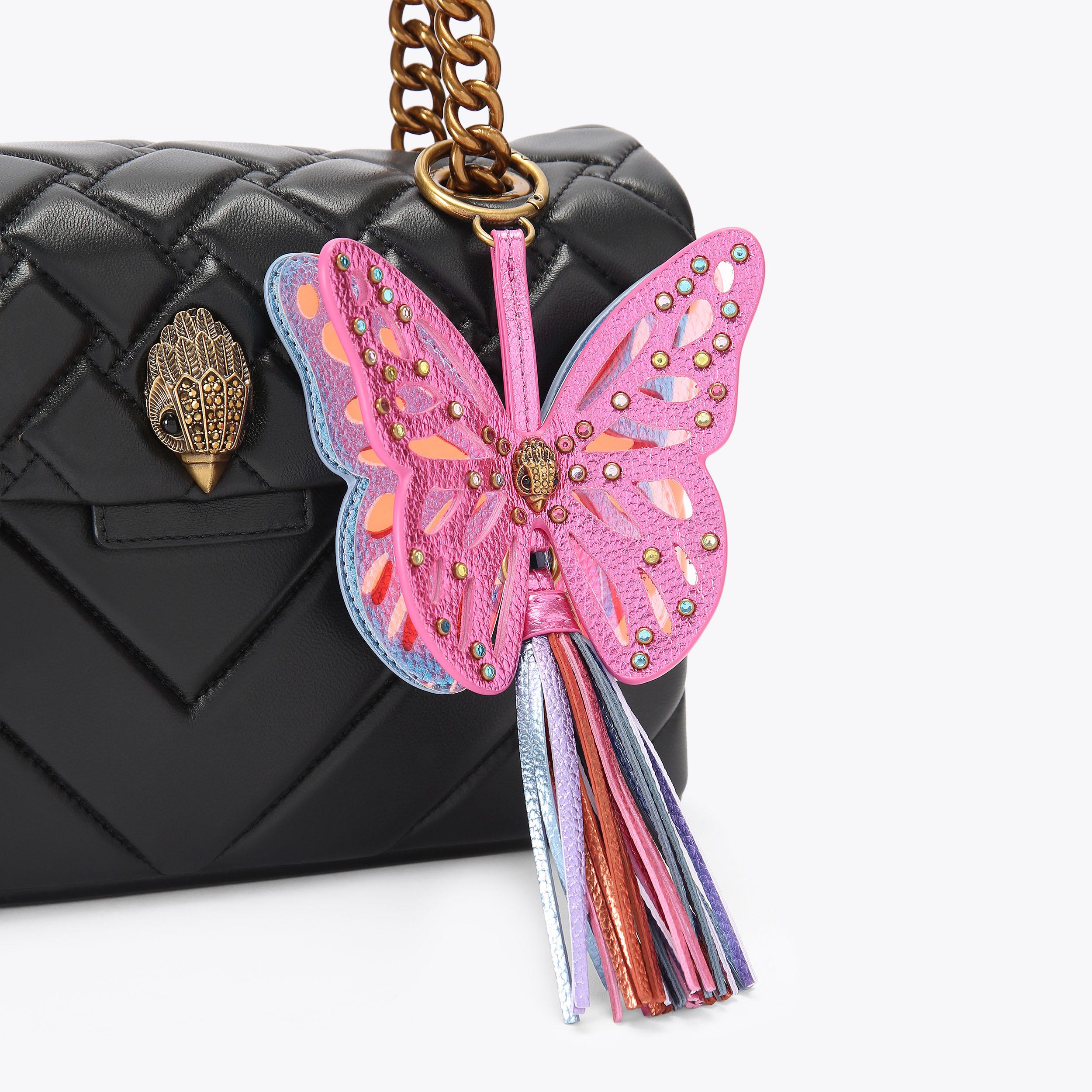 Kurt Geiger London Butterfly Charm - Purple - view 3