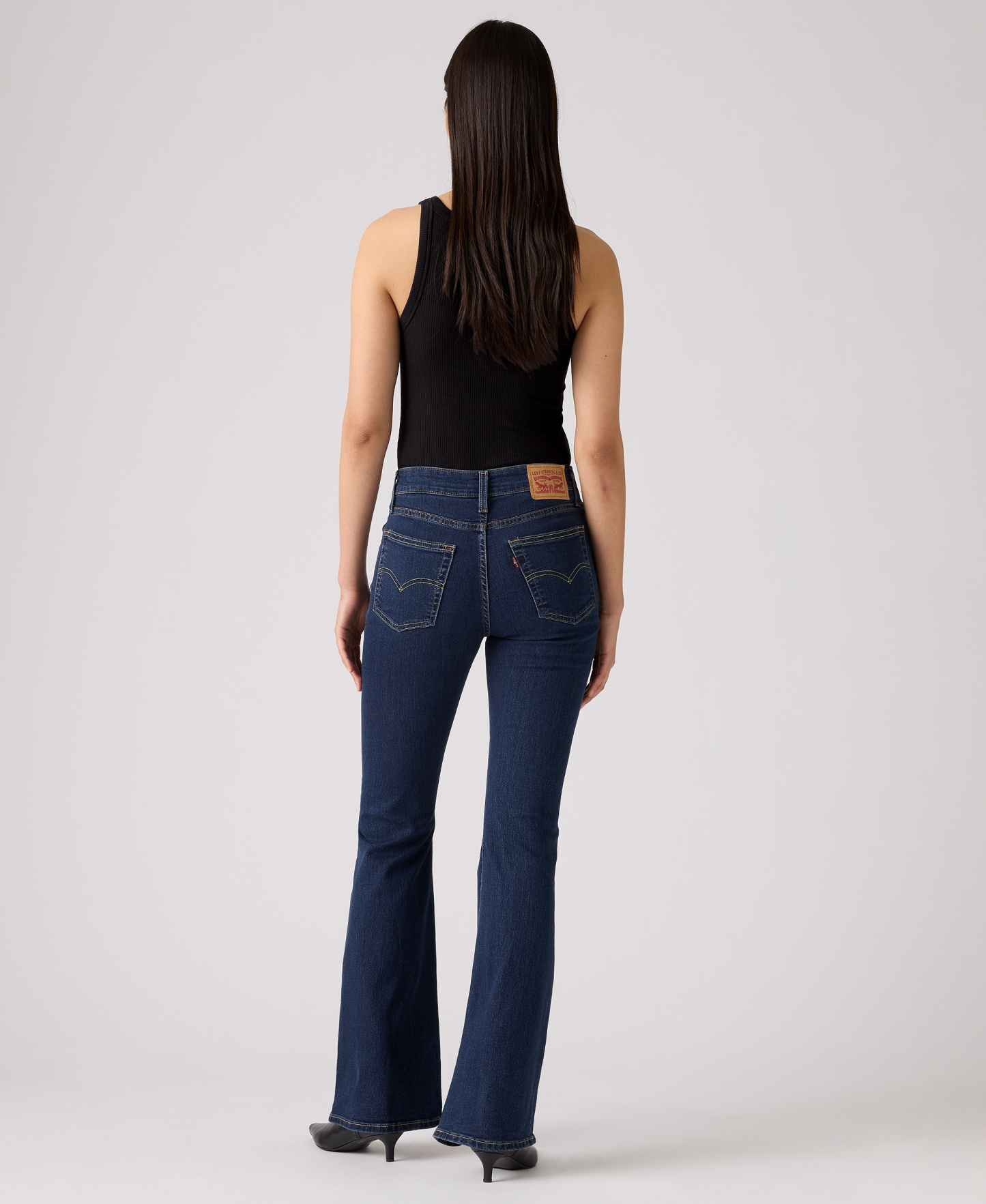 Levi's Women's 726 High-Rise Slim Fit Flare Jeans - Eternal Indigo Dark