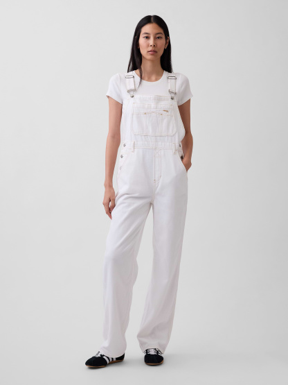 Loose Overalls - Fresh white