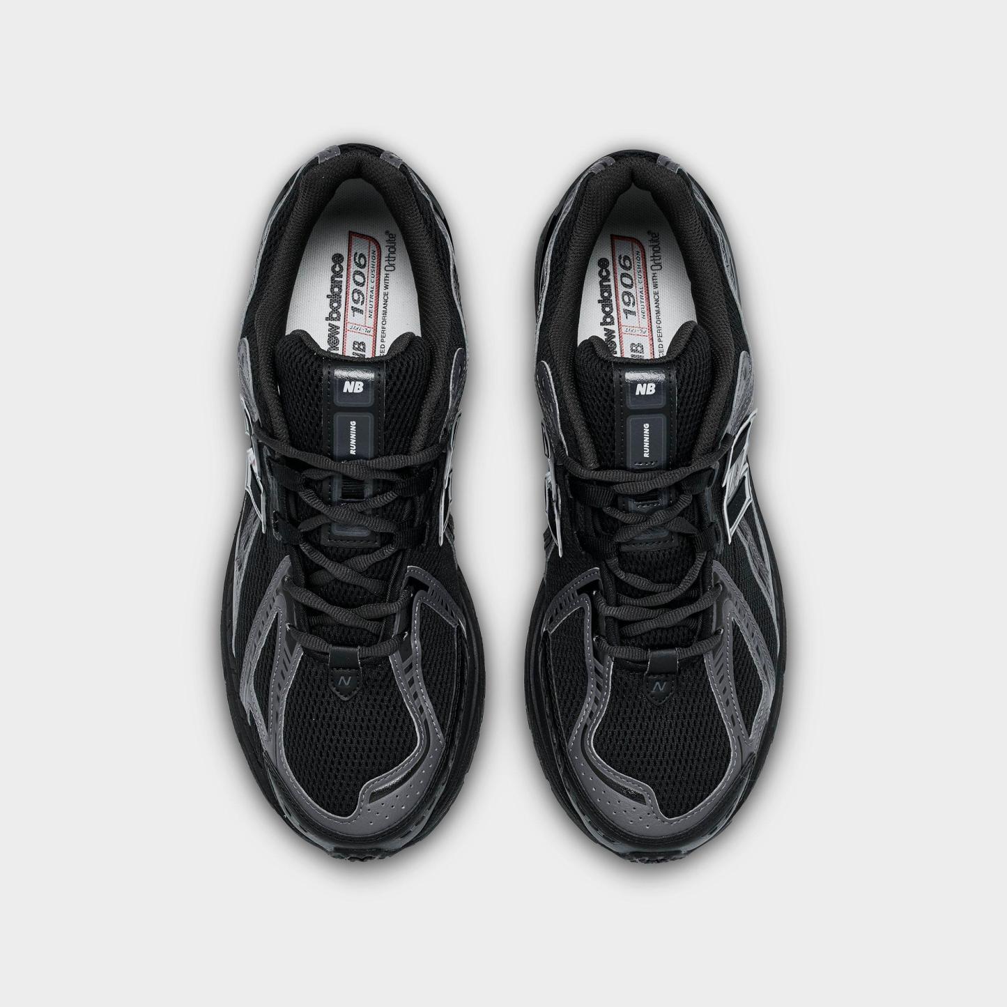 Men's New Balance 1906R Casual Shoes - Black/Hot Tomato - view 5