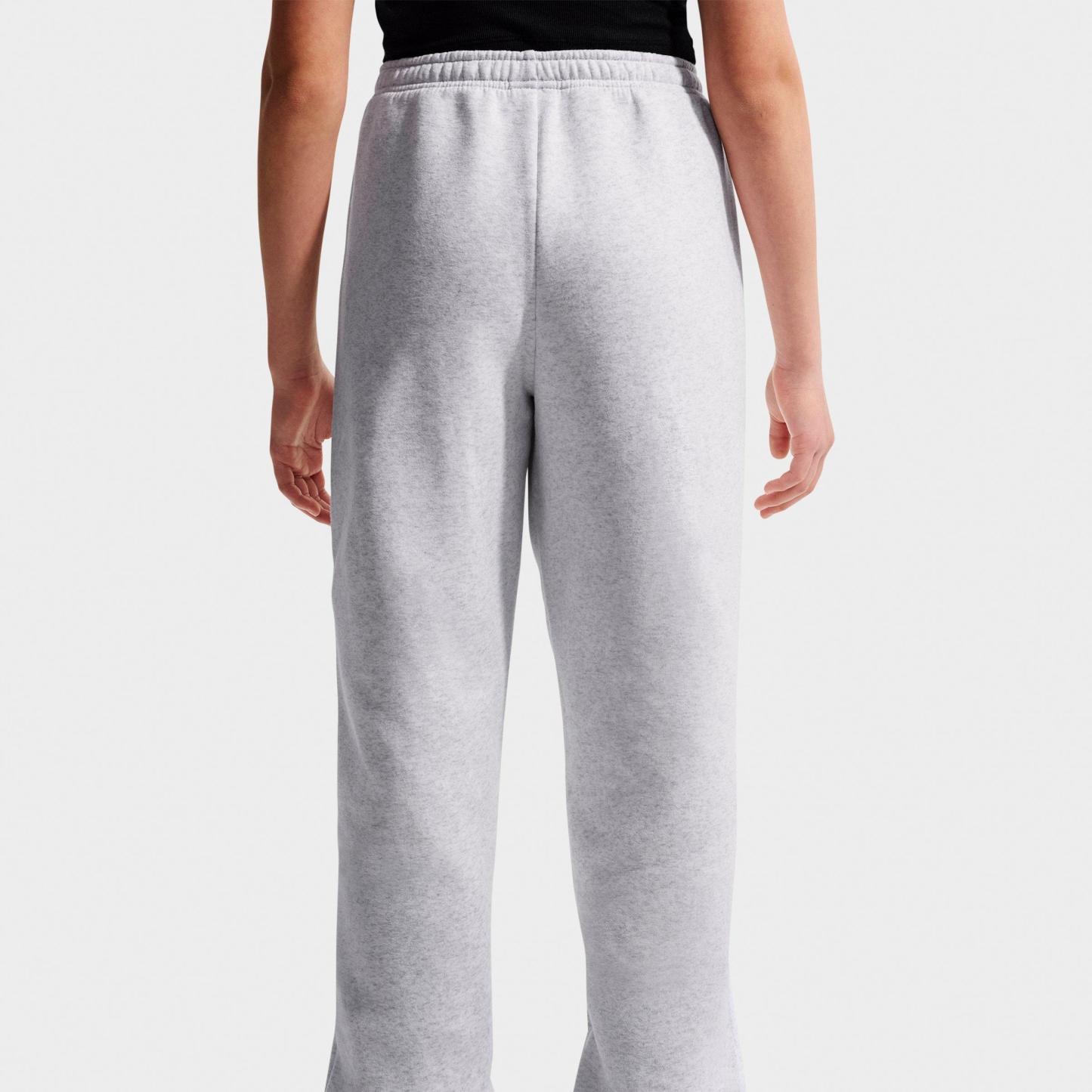 Girls' Big Kids' Nithtke Sportswear Studio Fleece Jogger Pants - Birch Heather/White/White