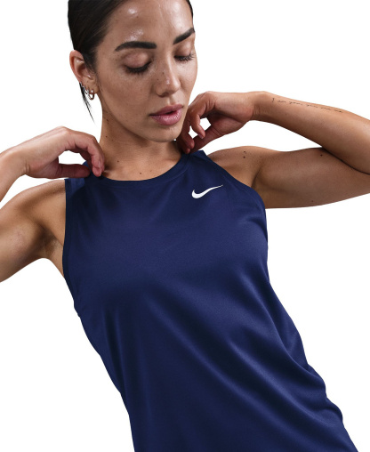 Nike Women's Dri-FIT Training Tank Top - Midnight Navy