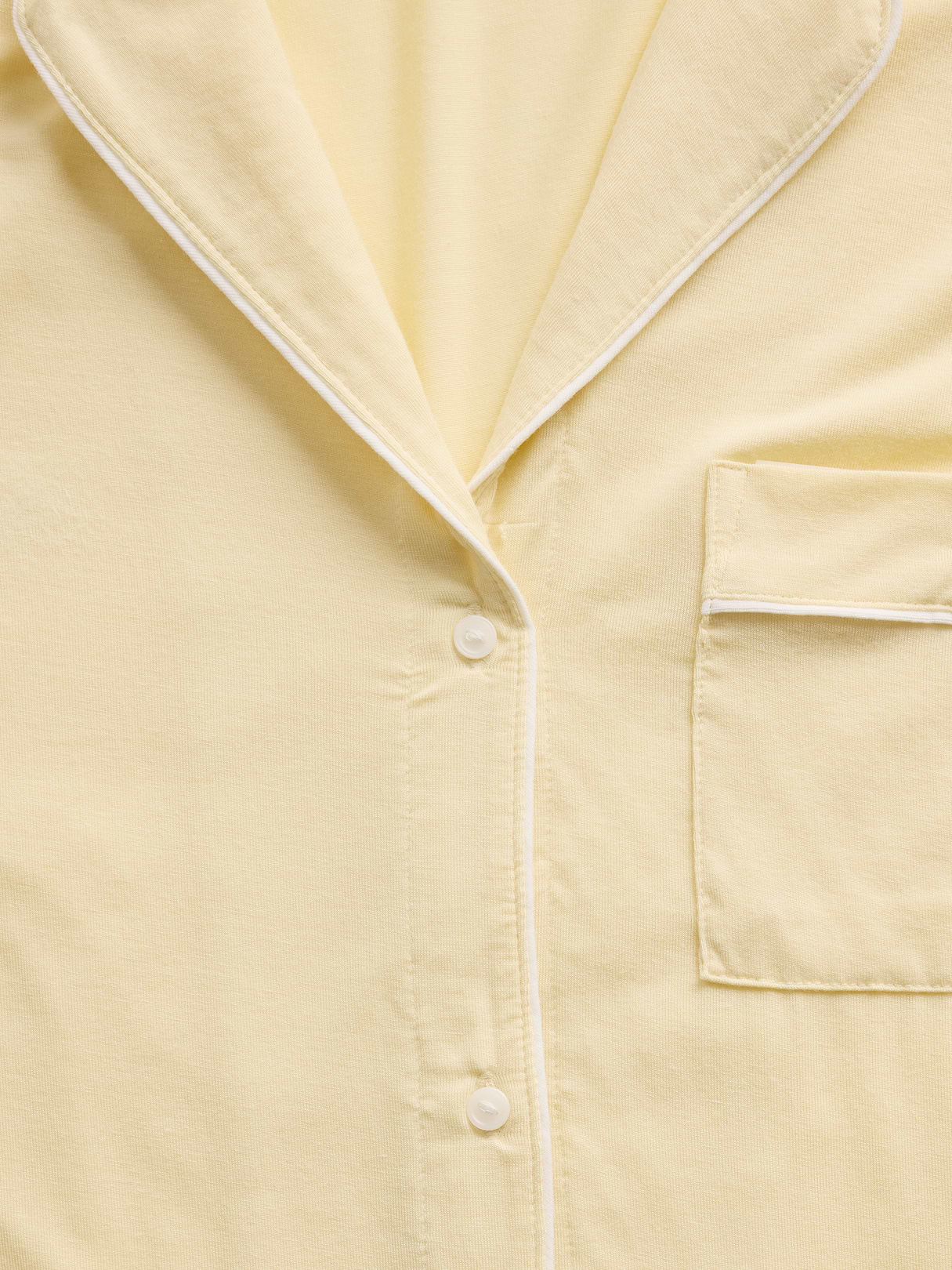 SoftMade Modal PJ Top - Maize yellow