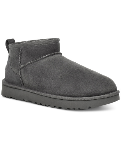 UGG® Women's Classic Ultra Mini Pull-On Booties - Gray