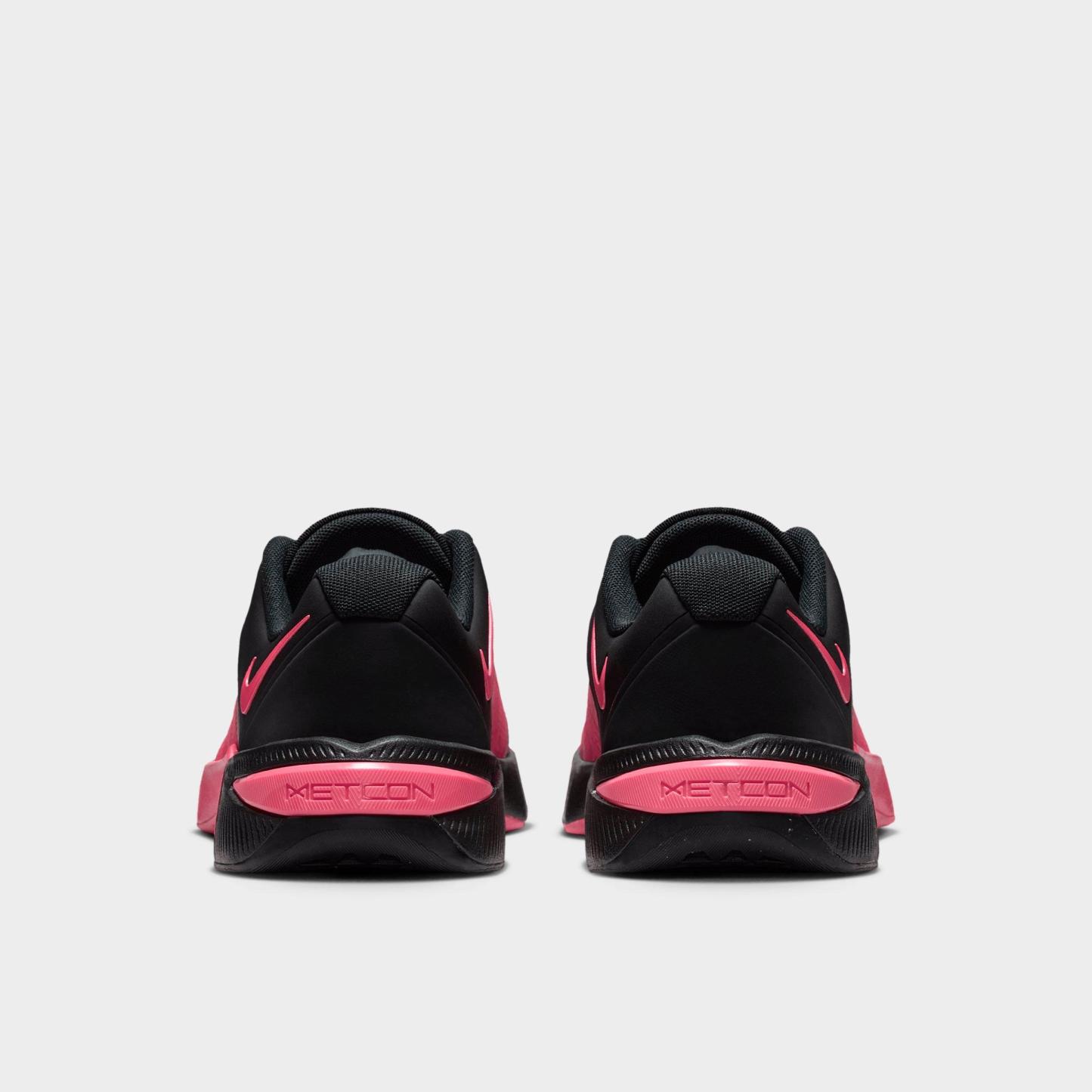 Women's Nithtke Metcon 10 Training Shoes - Black/Sea Coral/Black - Back view