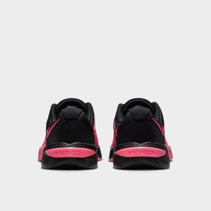 Women's Nithtke Metcon 10 Training Shoes - Black/Sea Coral/Black - Back view