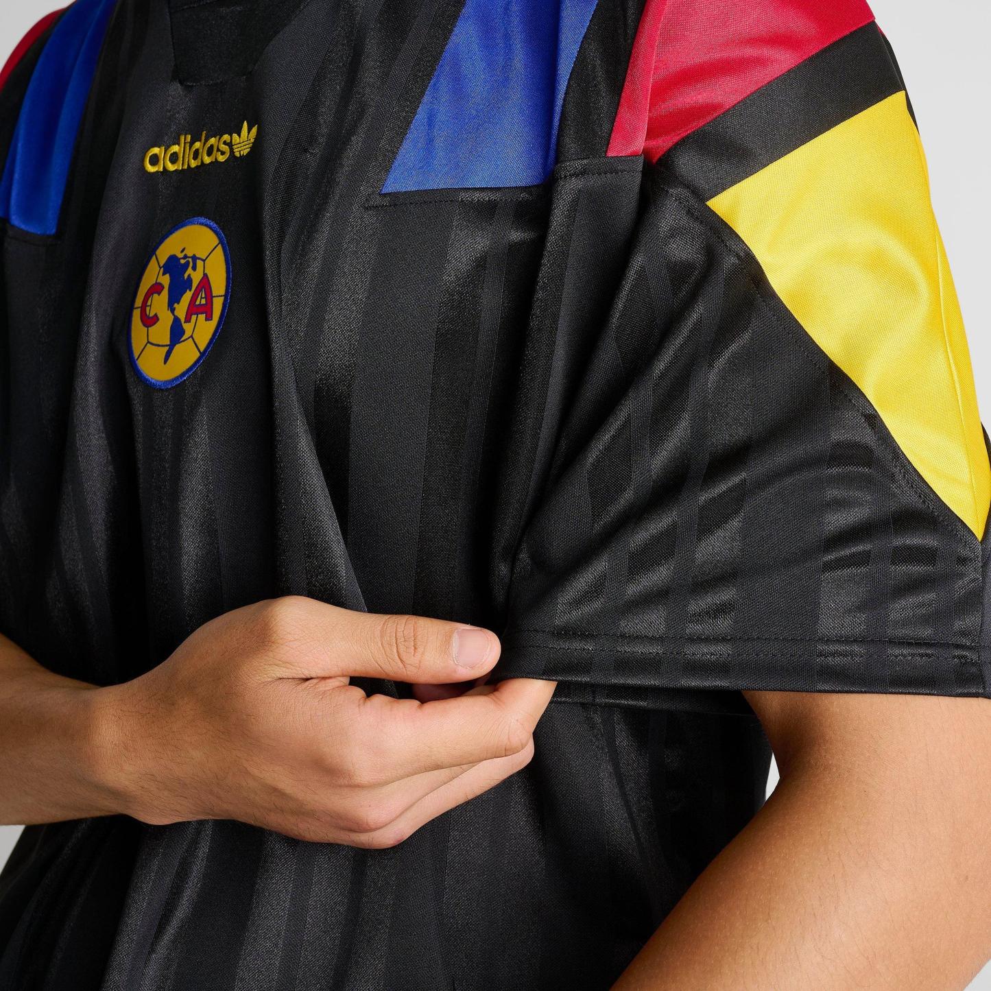 Men's adidas Originals Club América EQT Soccer Jersey - Black