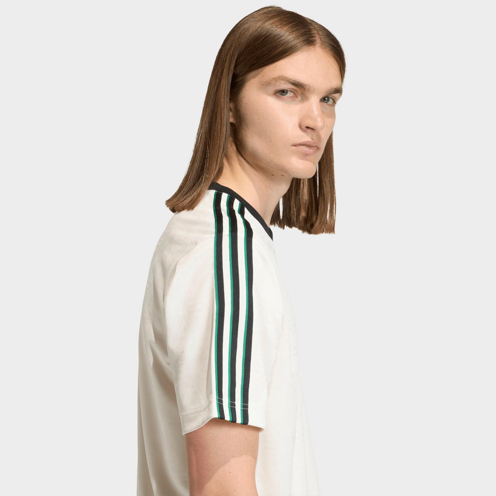 Men's adidas Originals Jacquard Jersey - Off White - view 5