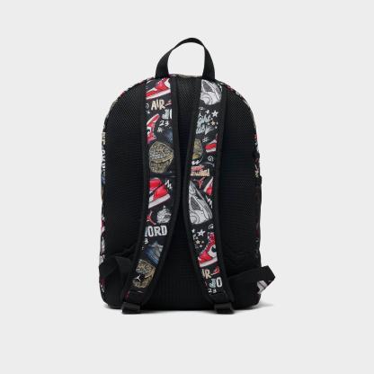 Kids' Jordan Air Raid Backpack - Black/Multicolor - view 4