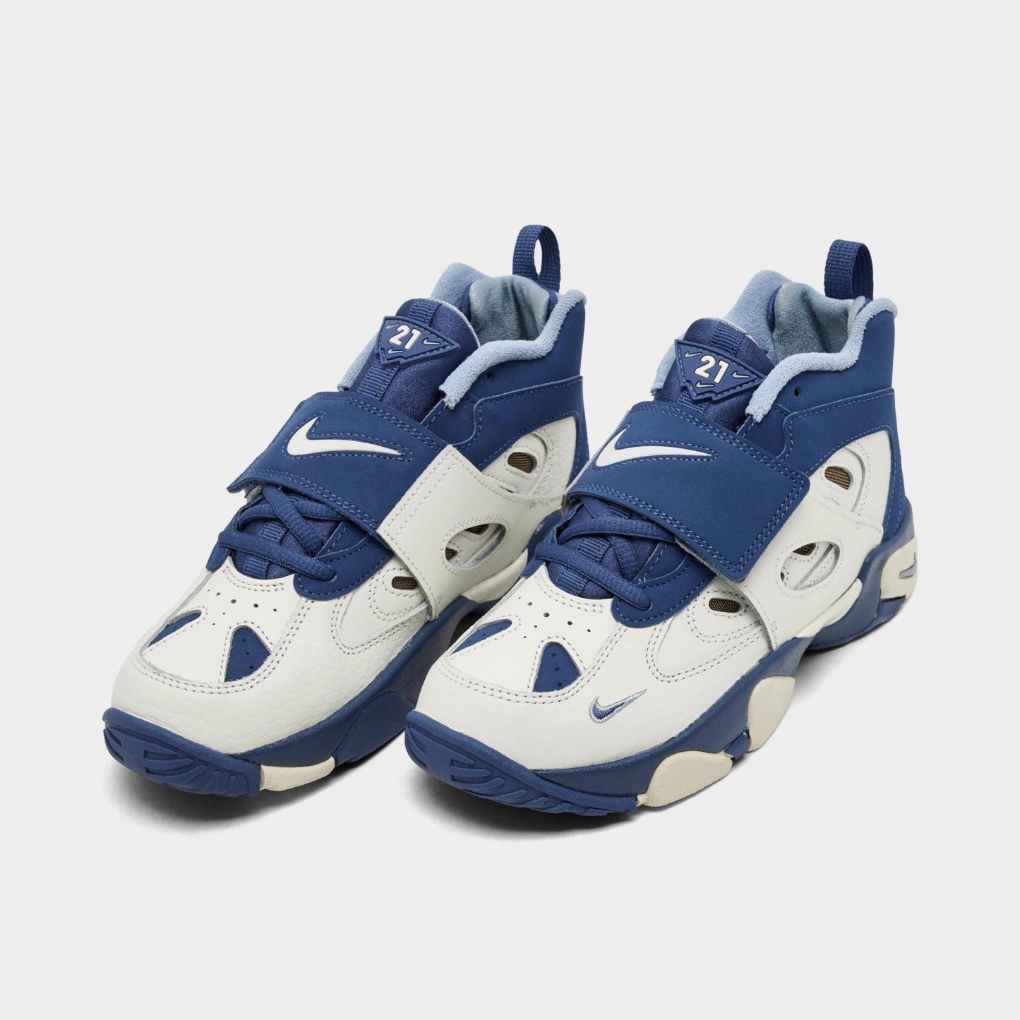 Little Kids' Nithtke Diamond Turf 2 Casual Shoes - Sail/Mystic Navy/Blue Grey/Metallic Gold - Both shoes facing left