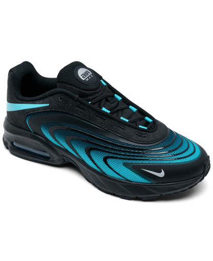 Nike Men's Air Max Fire Lifestyle Sneakers From Finish Line - Black,Gamma Blue