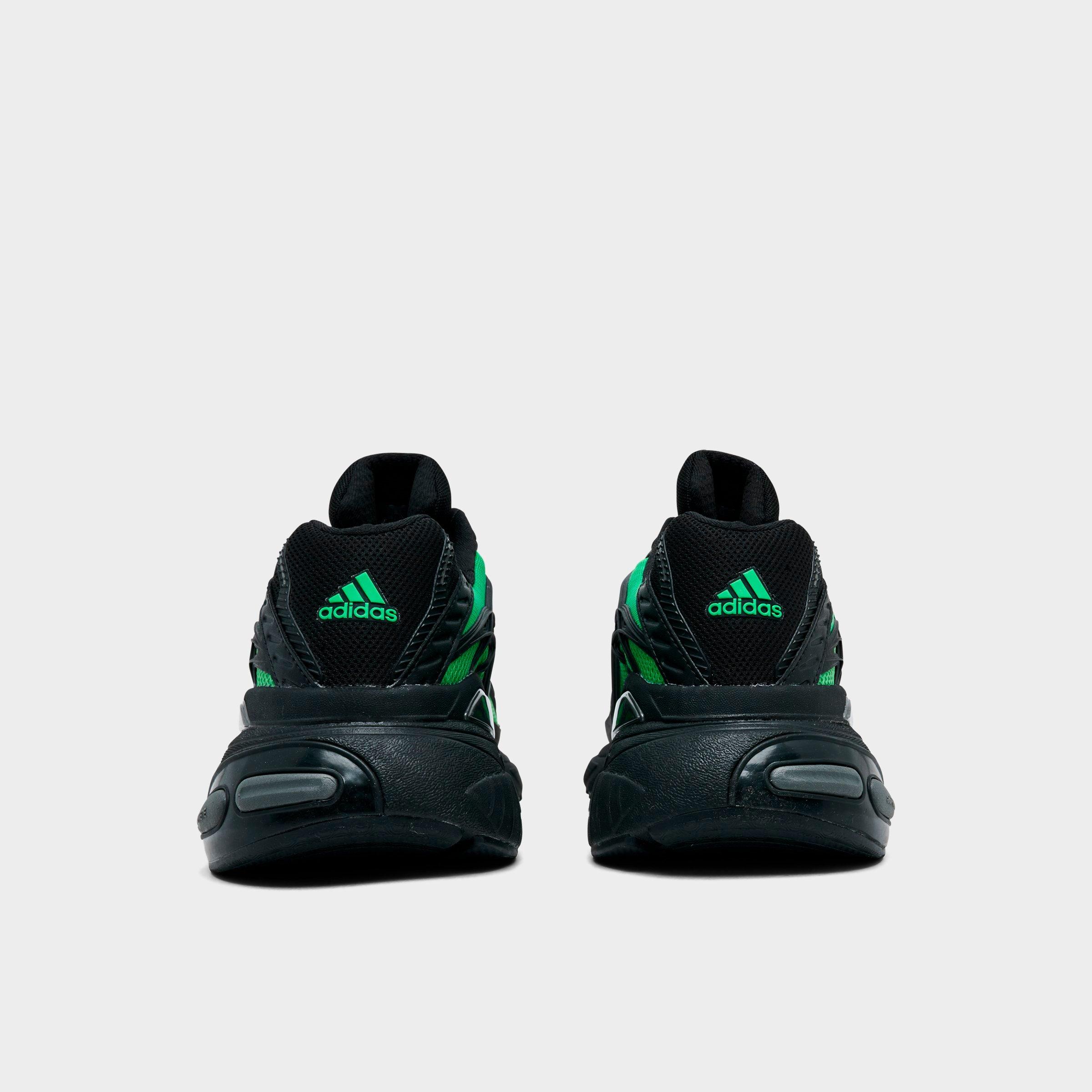 Men's adidas Adistar XLG 2.0 Casual Shoes - Part 2 - Semi Screaming Green/Black/Iron Metallic - Back view