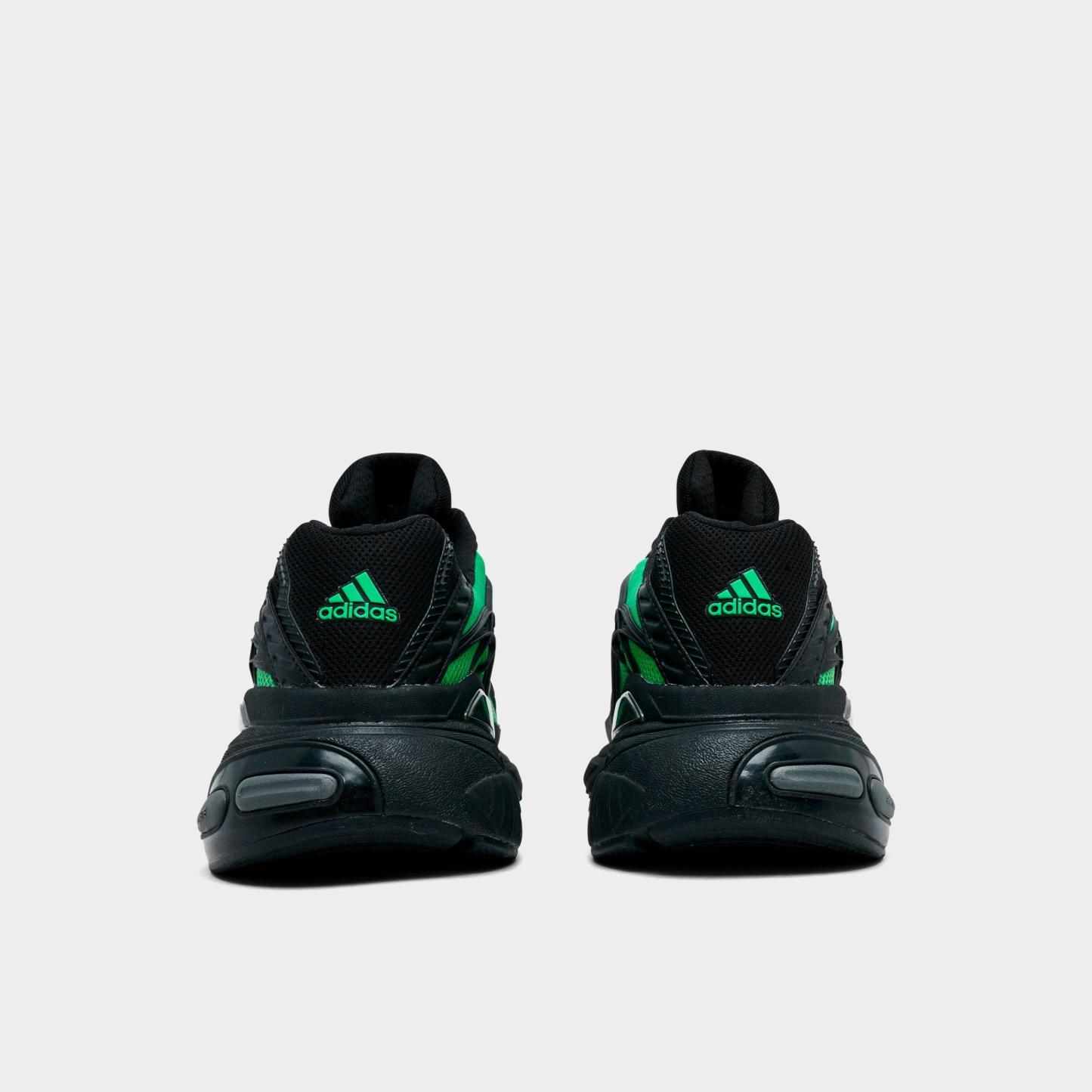 Men's adidas Adistar XLG 2.0 Casual Shoes - Part 2 - Semi Screaming Green/Black/Iron Metallic - Back view