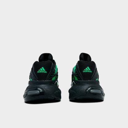Men's adidas Adistar XLG 2.0 Casual Shoes - Part 2 - Semi Screaming Green/Black/Iron Metallic - Back view