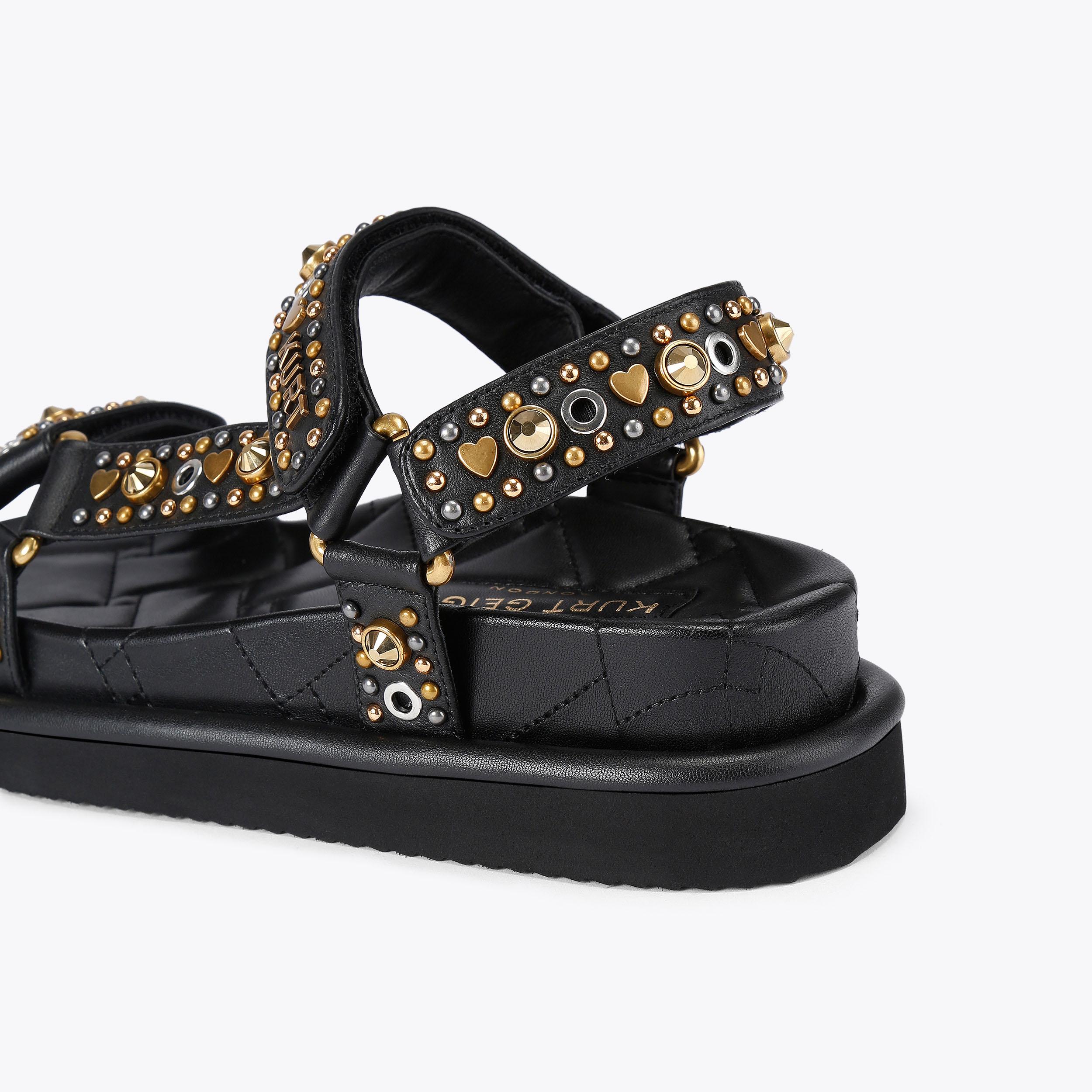 Kurt Geiger London Orson Sandal - Black - view 4