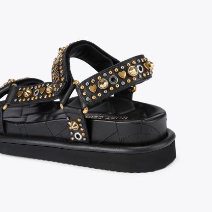Kurt Geiger London Orson Sandal - Black - view 4